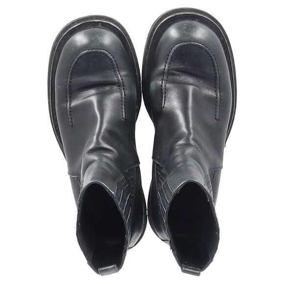 Magda Butrym Chelsea Ankle Boots in Black Leather - Picture 5 of 12